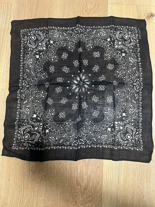 Saint Laurent Wool Square Scarf