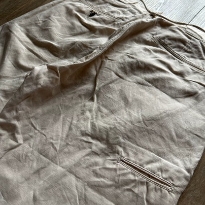 OLD JOE Cotton Linen Beige Pants