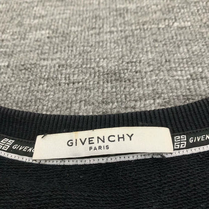 givenchy black faded logo sweatshirt