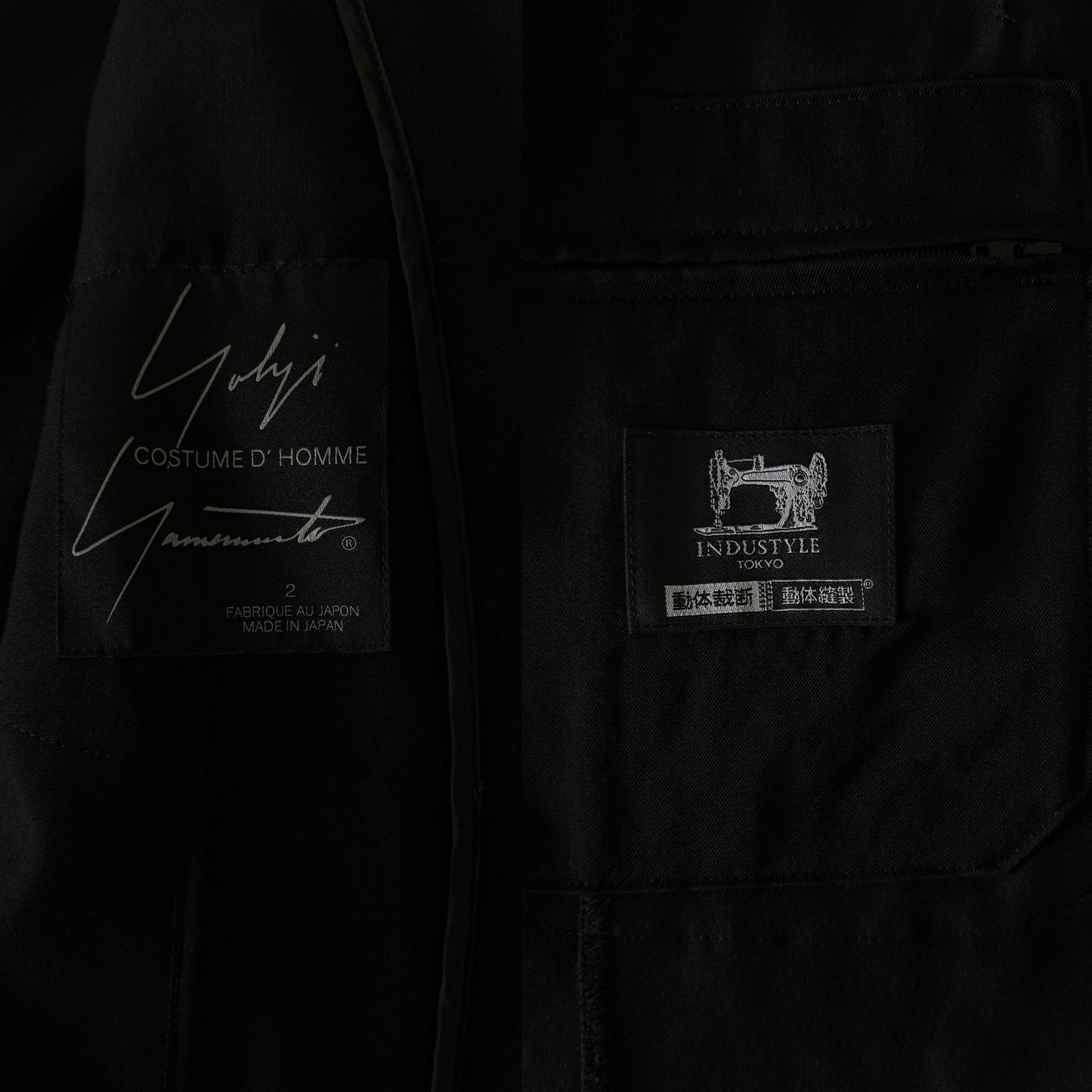 Yohji Yamamoto 21AW Gaba Wool Trench Coat