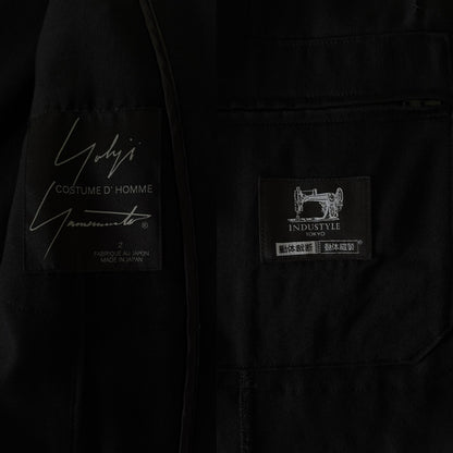 Yohji Yamamoto 21AW Gaba Wool Trench Coat