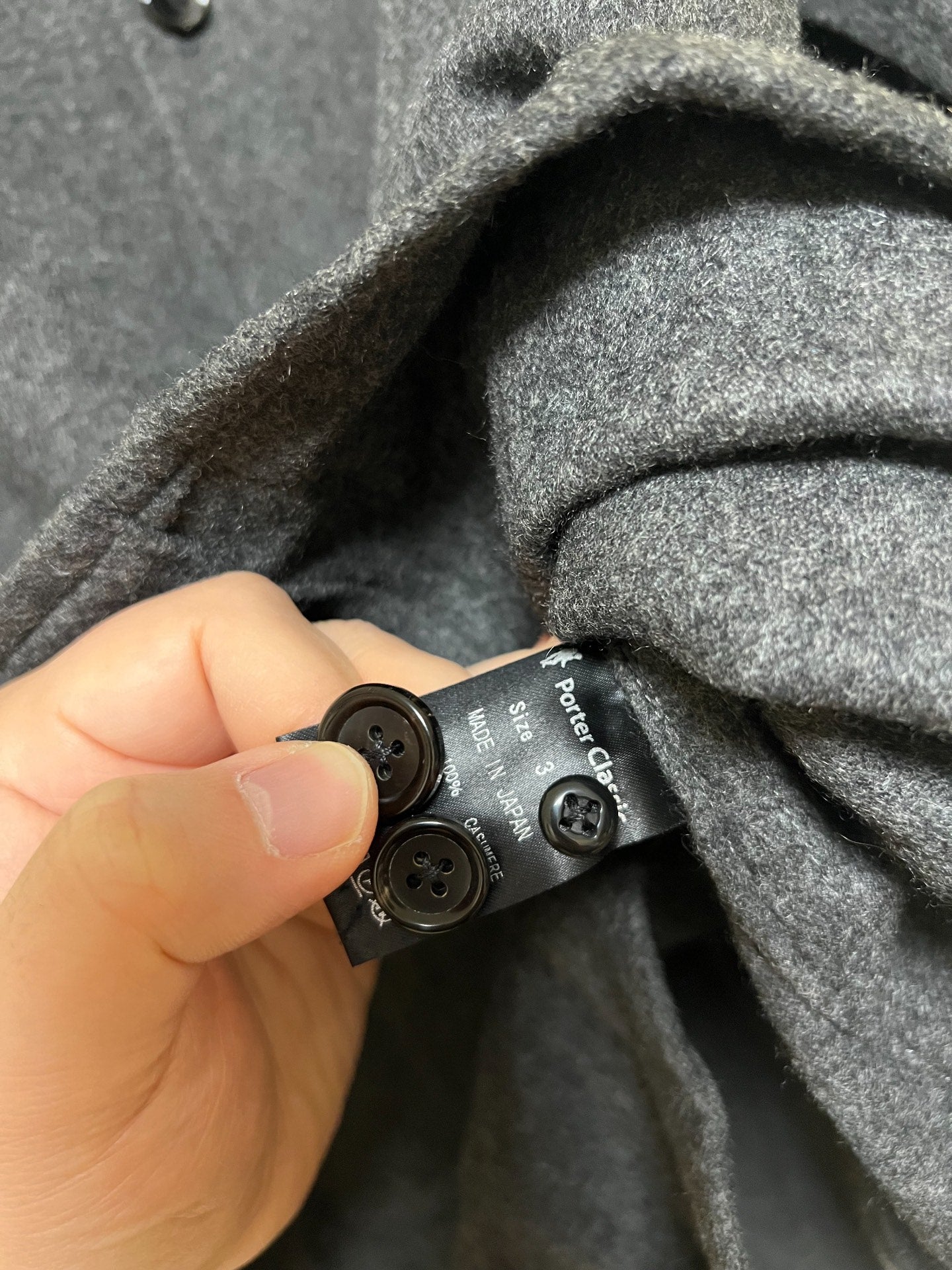 Porter Classic Cashmere Shirt Jacket