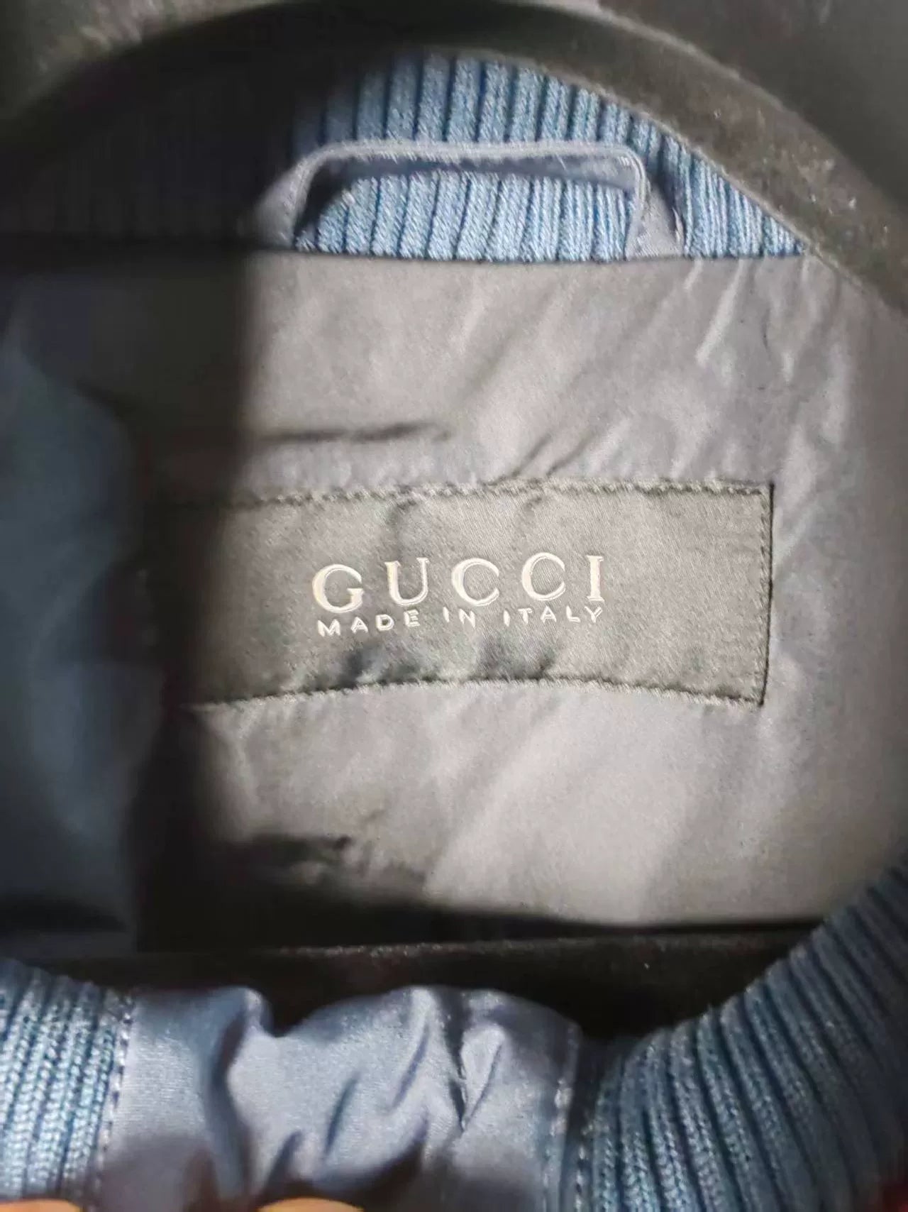 Authentic Gucci Navy Blue Jacket