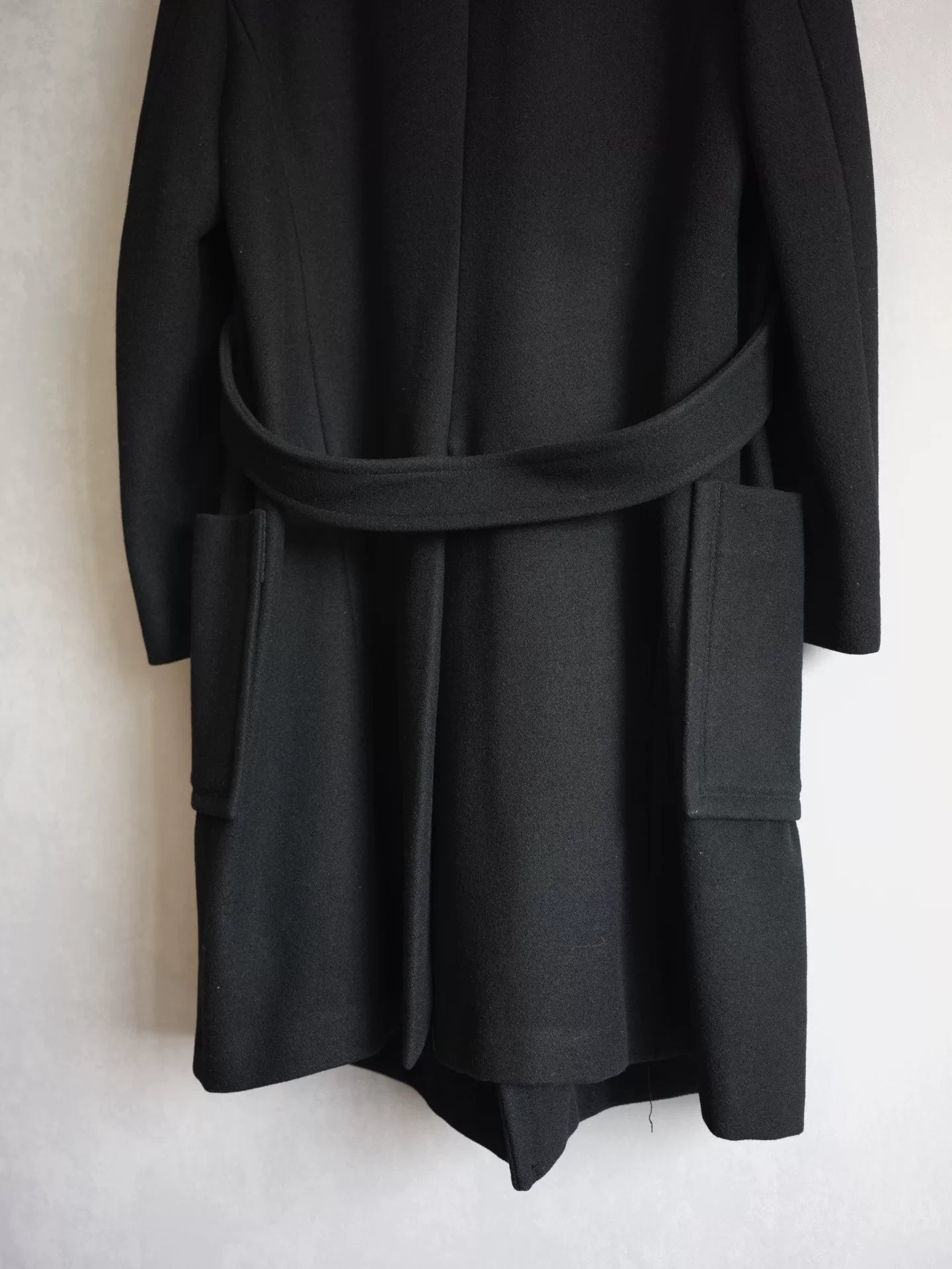 yohji yamamoto double-breasted coat