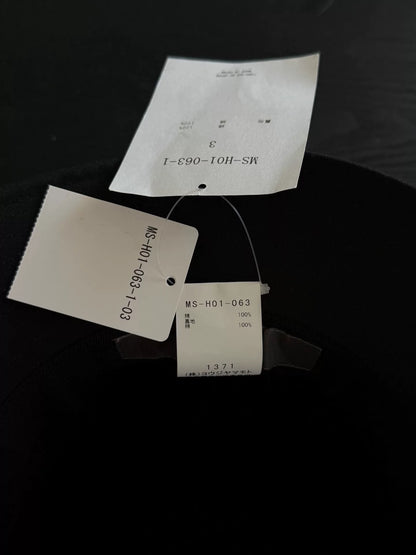 Yohji Yamamoto Y's Black Bucket Hat