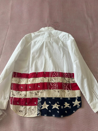 Visvim 18SS Flag Print Shirt