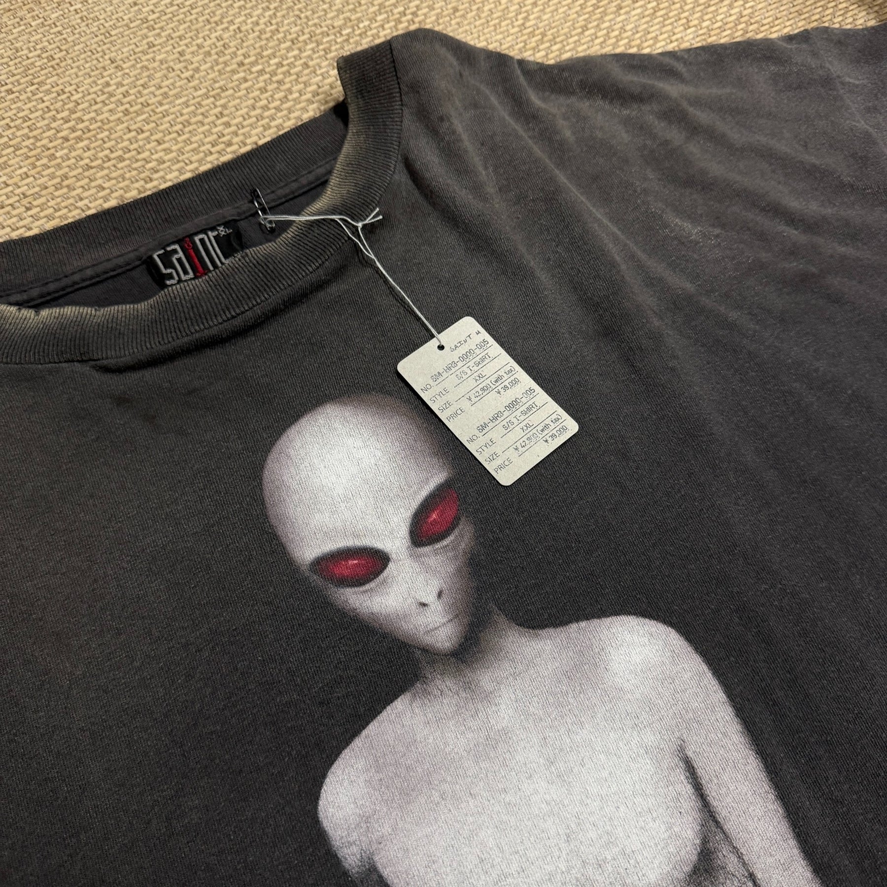 Saint Michael Dark Alien Washed Short Sleeve