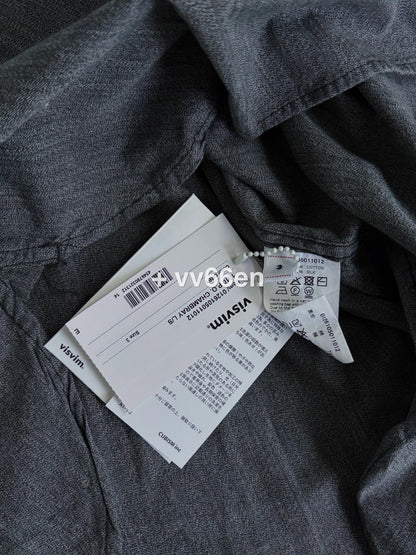 VISVIM 1910 P.O. Chambray Paint Splatter Shirt
