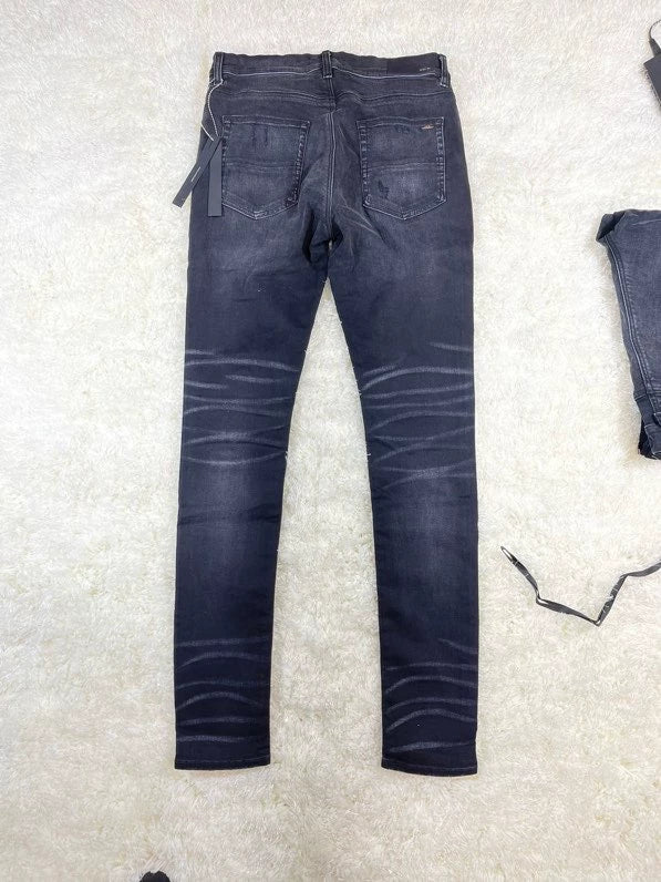 amiri cracked pink leather mx1 pants