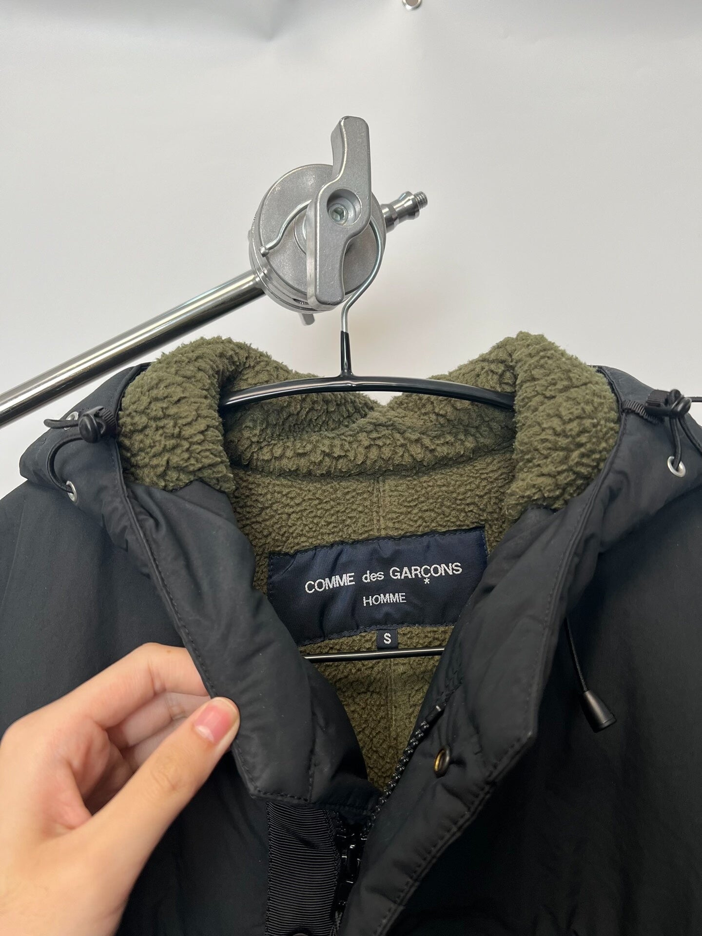 Comme des Garçons Hooded Cotton Jacket