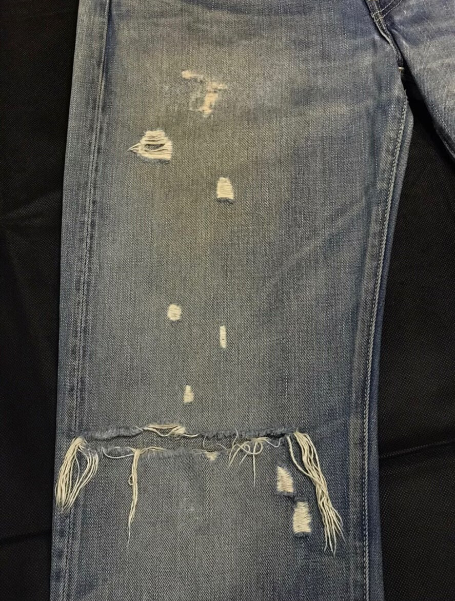 levis lvc 66501-0073 jeans with red ear