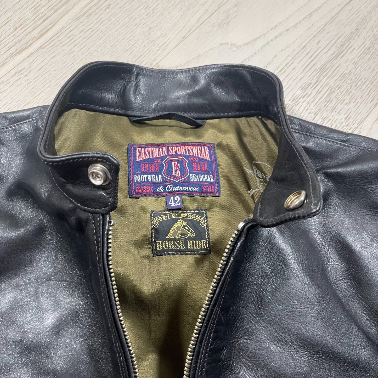 Eastman Horsehide Cafe Racer Jacket