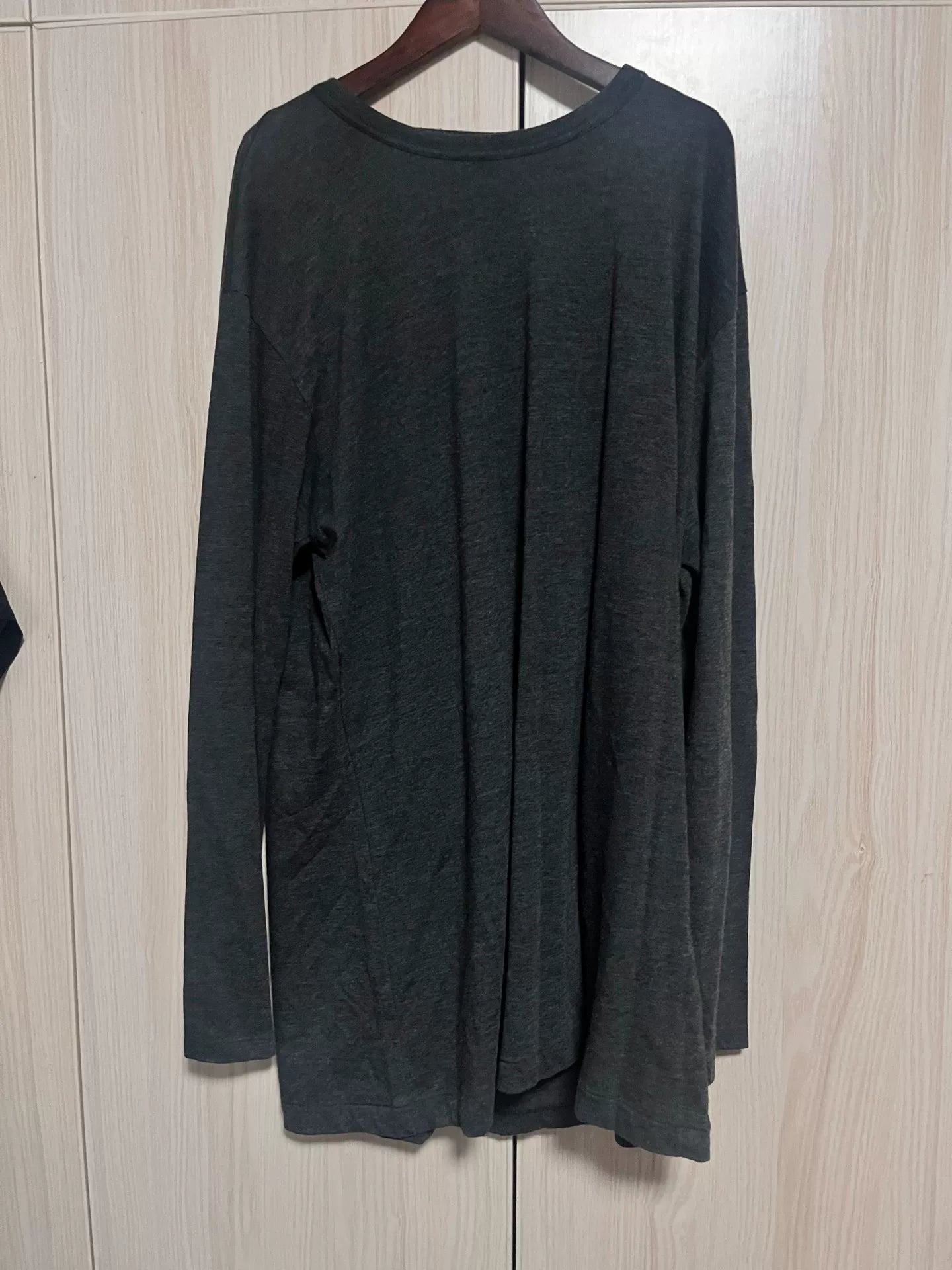 Yohji Yamamoto Raven Print Long Sleeve