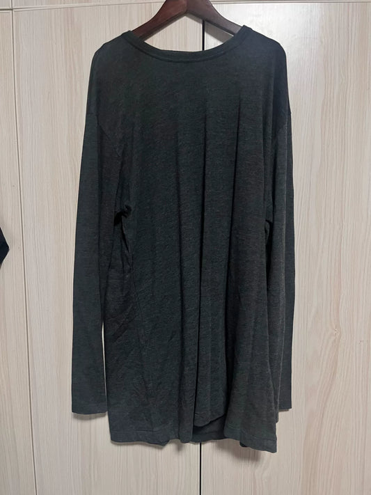 Yohji Yamamoto Raven Print Long Sleeve