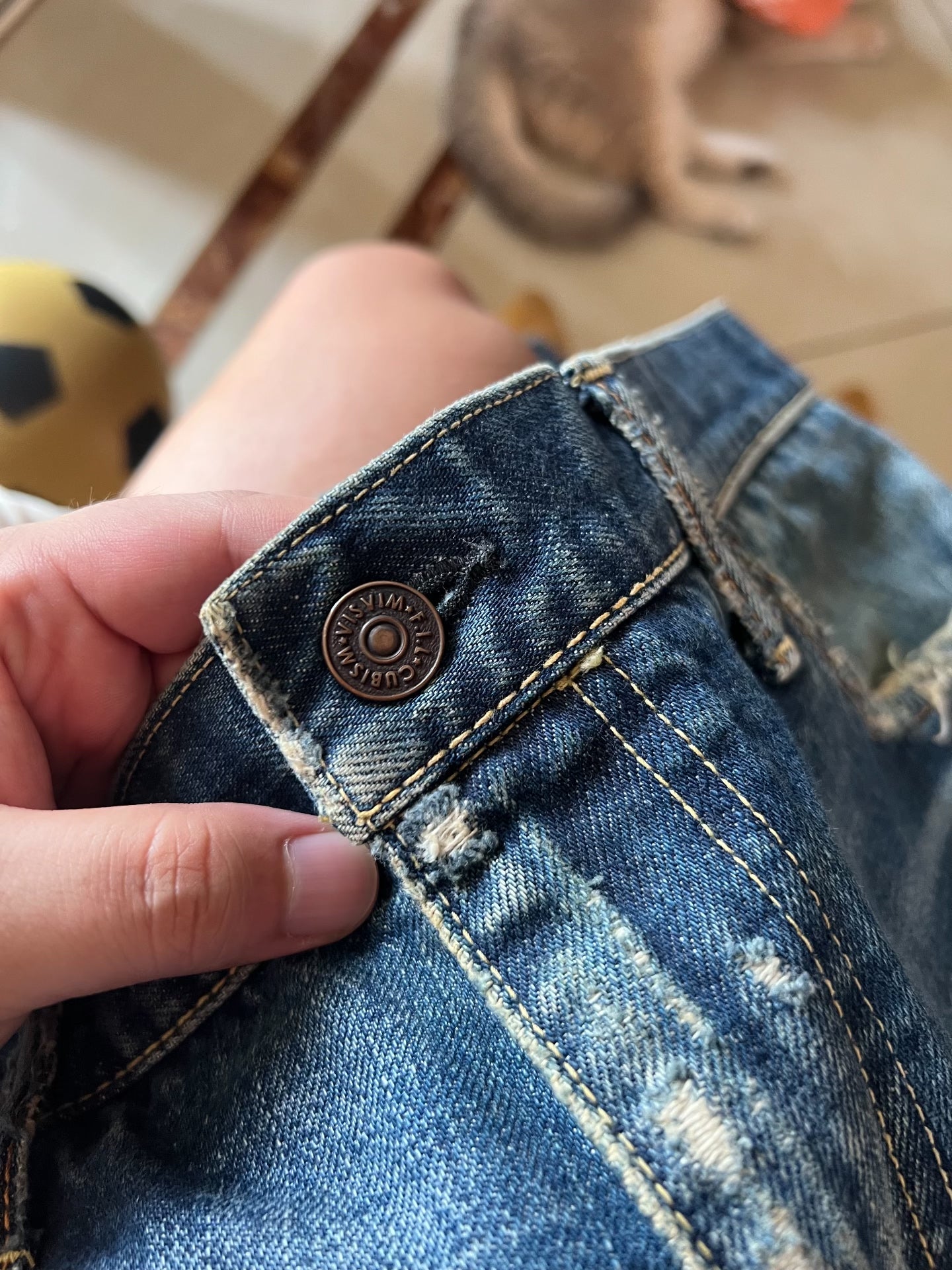 Visvim Journeyman 19ss Distressed Jeans