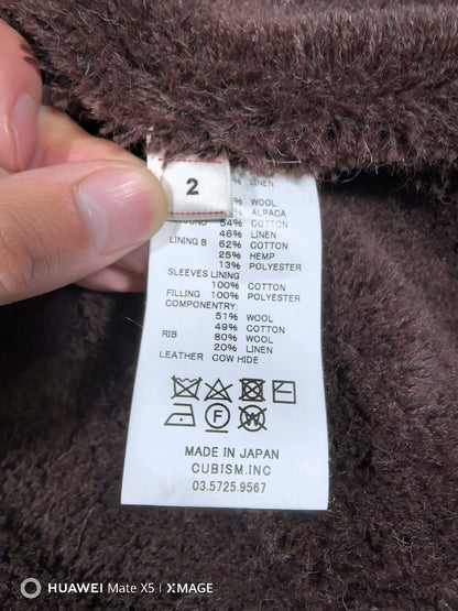 visvim mariposa ranch coat with alpaca lining