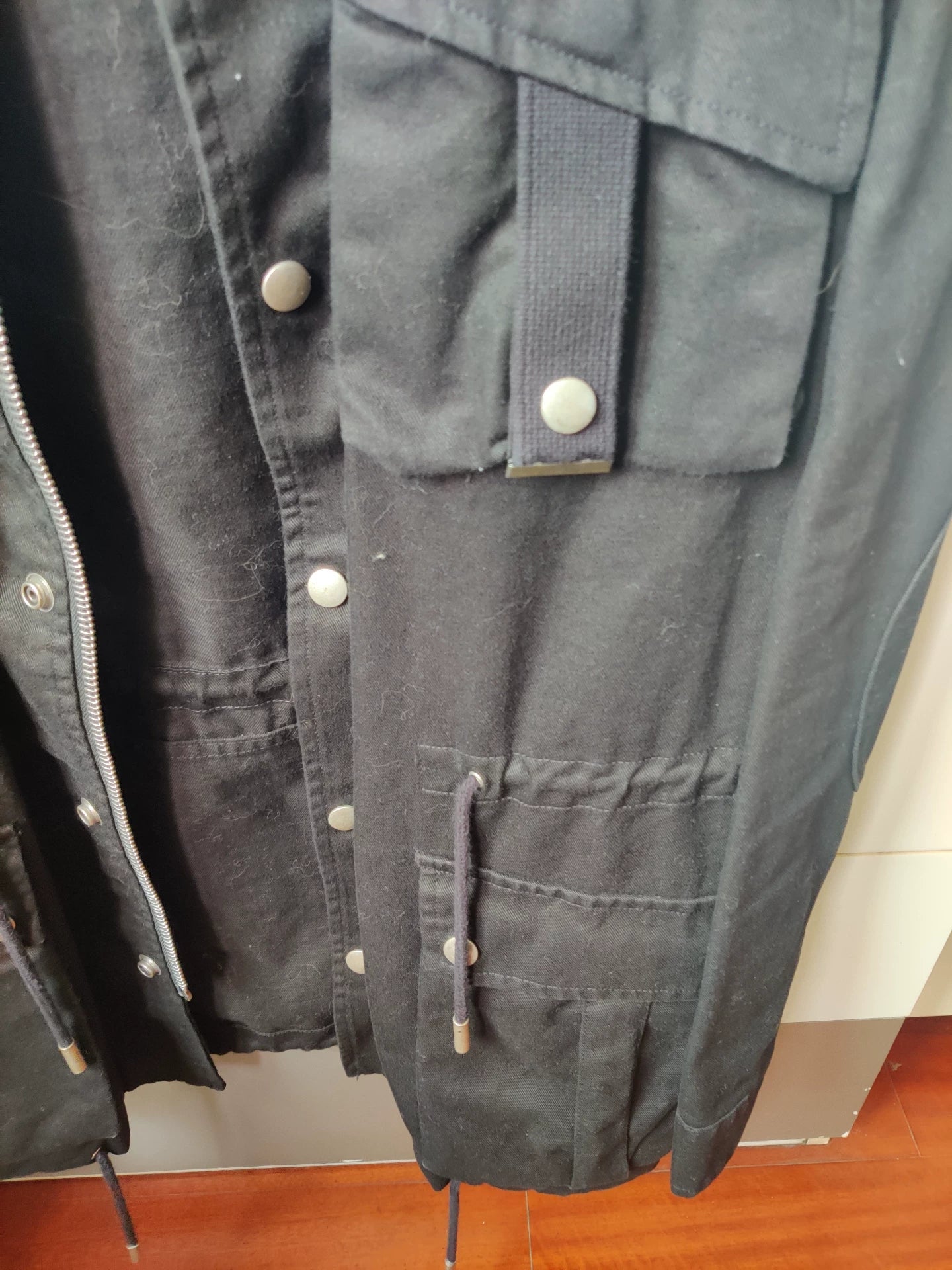 Saint Laurent Black Safari Jacket