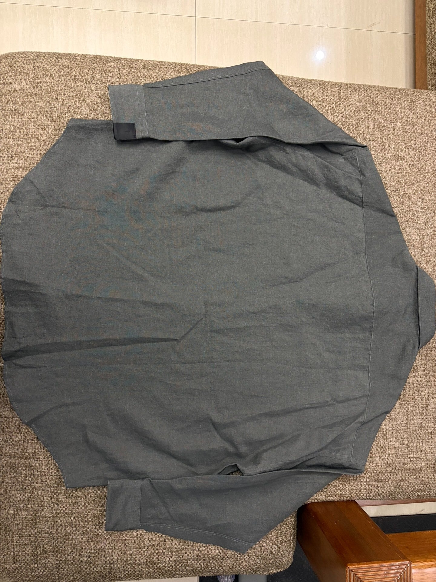 N.HOOLYWOOD Oversized Wool Casual Shirt