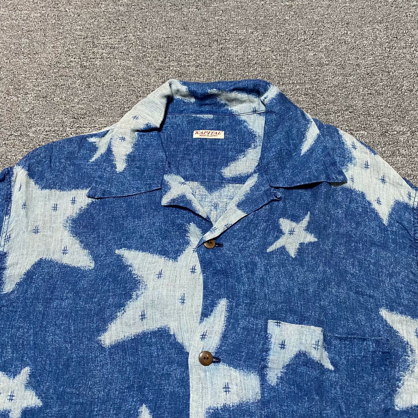 KAPITAL Star Washed Shirt