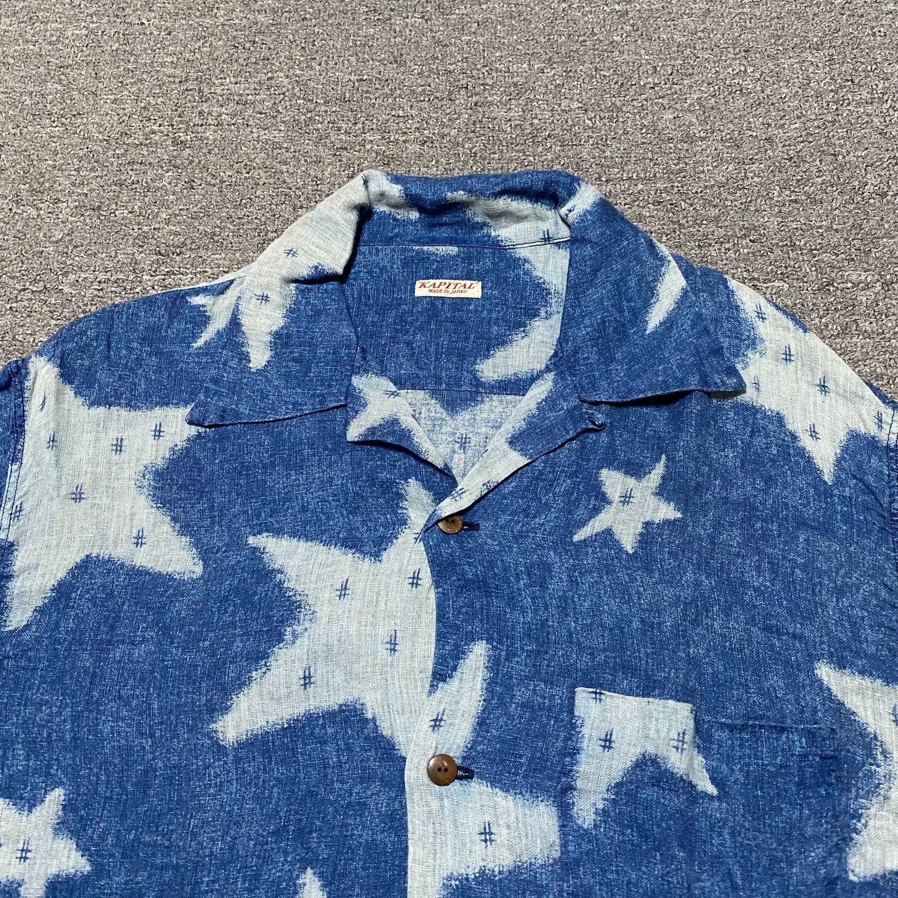 KAPITAL Star Washed Shirt