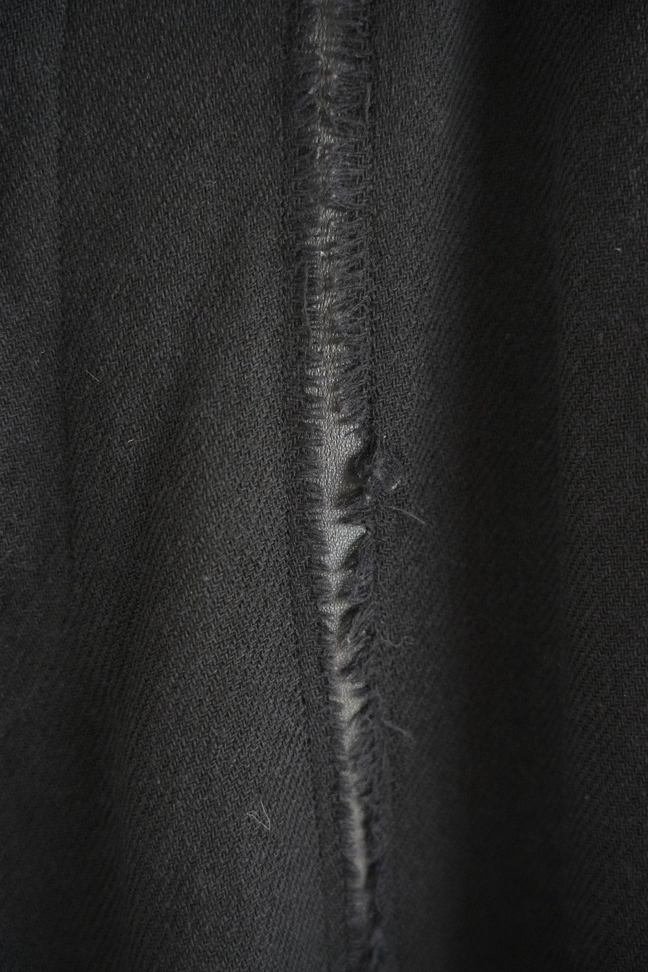 Yohji Yamamoto 05AW Ripped Leather Trousers