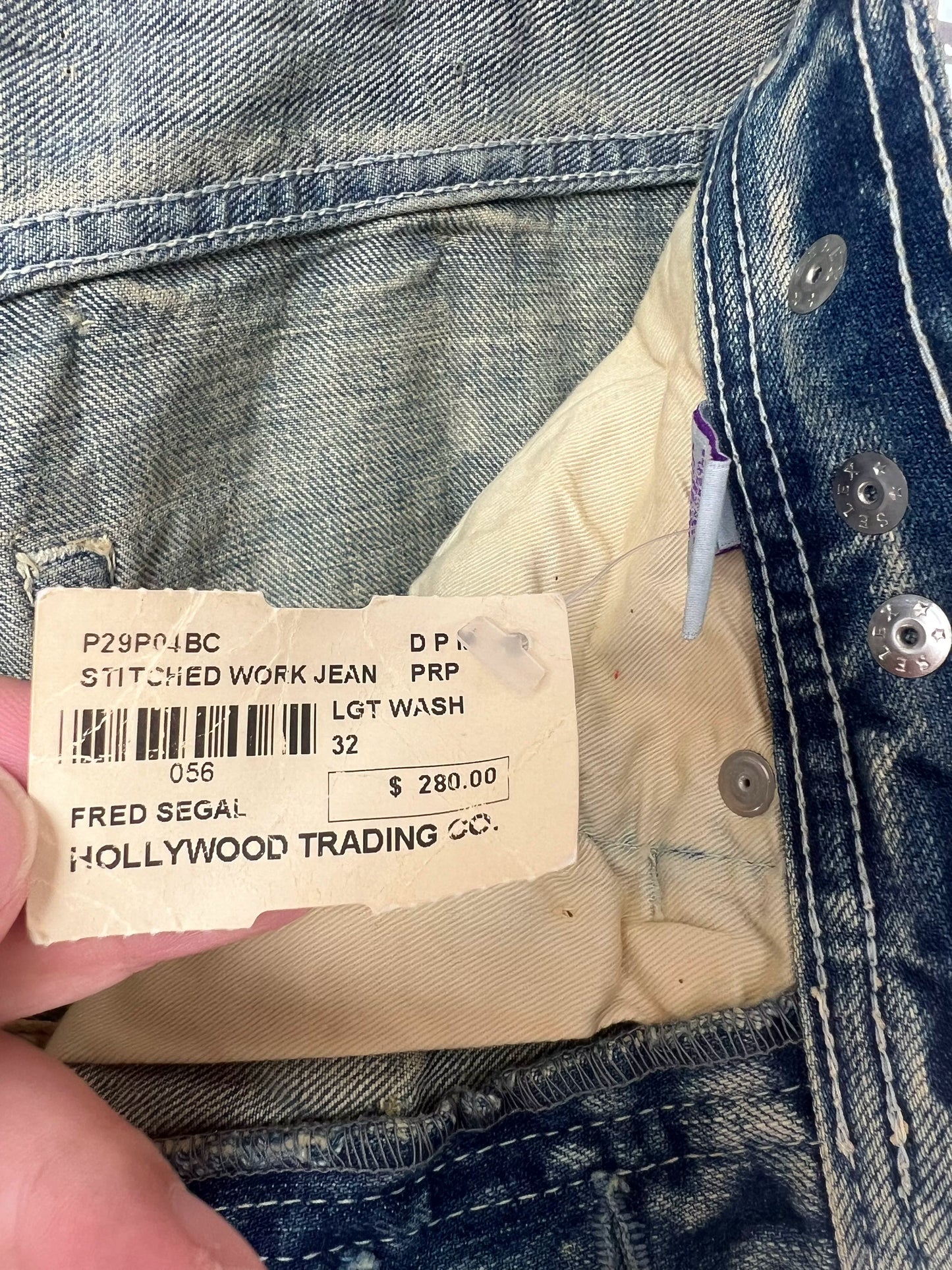 Prps Early Distressed Denim Jeans