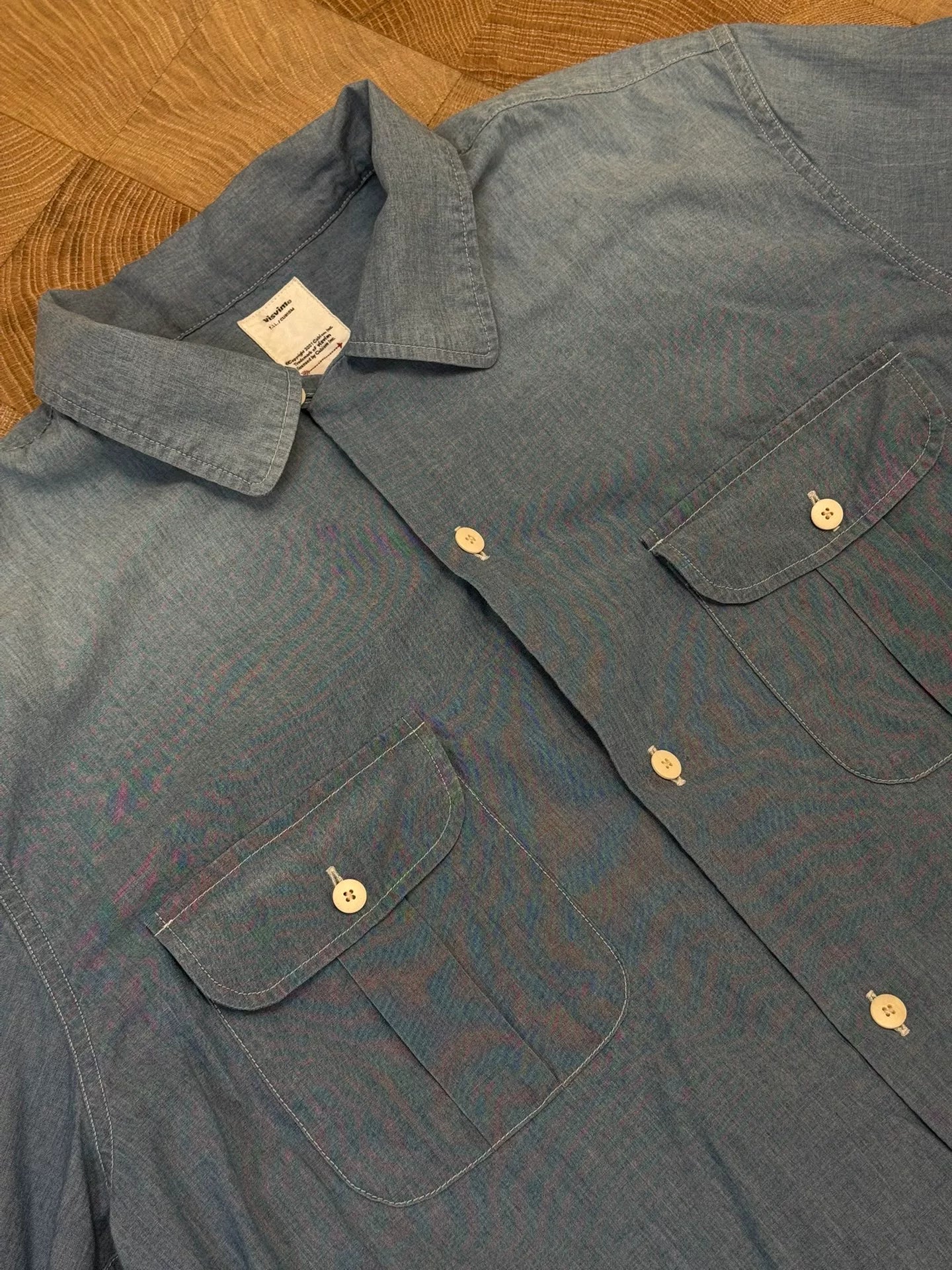 Visvim 23AW Keesey Chambray Hiroshima Limited