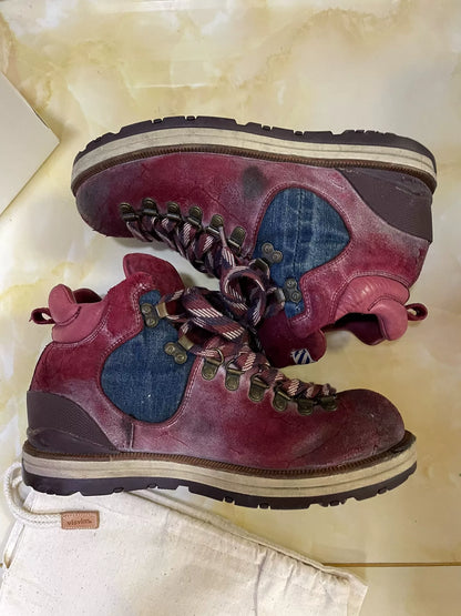 visvim serra washed vintage hiking boots