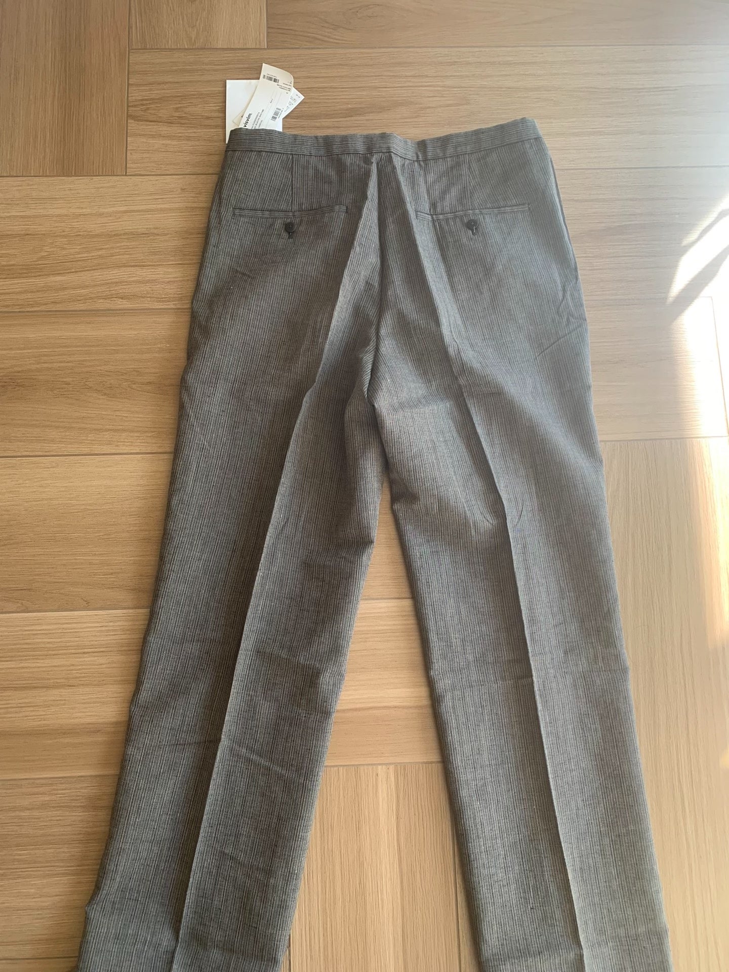 VISVIM WIDE SLACKS SANTOME Straight Trousers