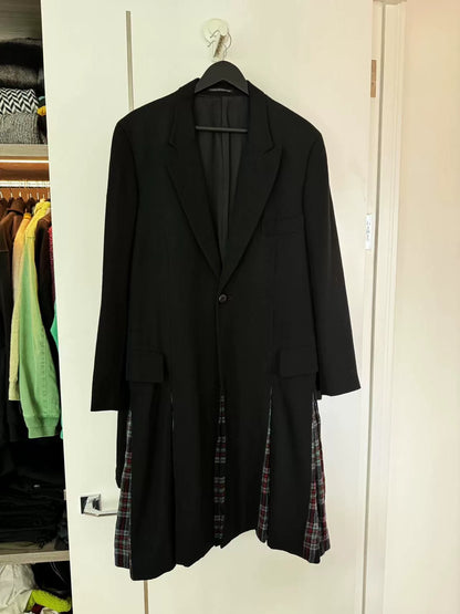 Yohji Yamamoto Pleated Thorn Rose Coat