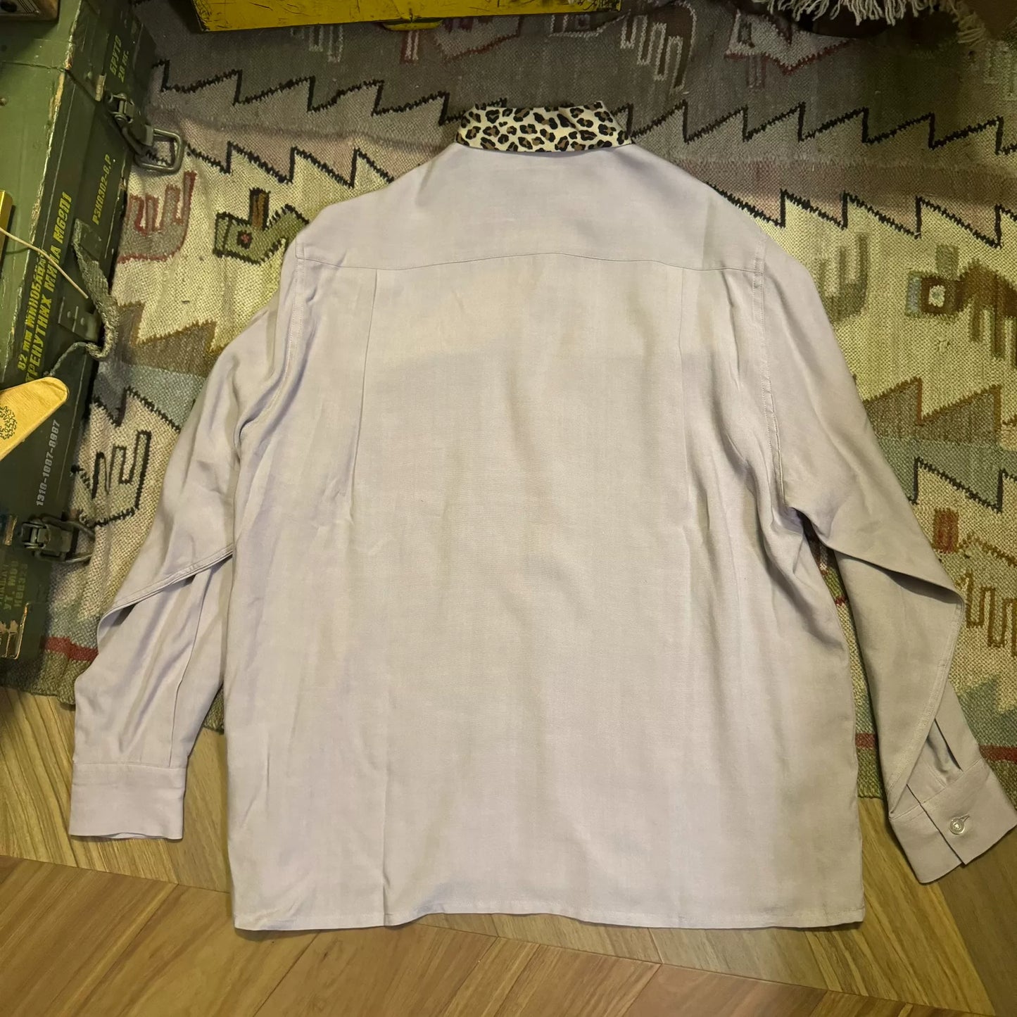 Wacko Maria Leopard Print Shirt