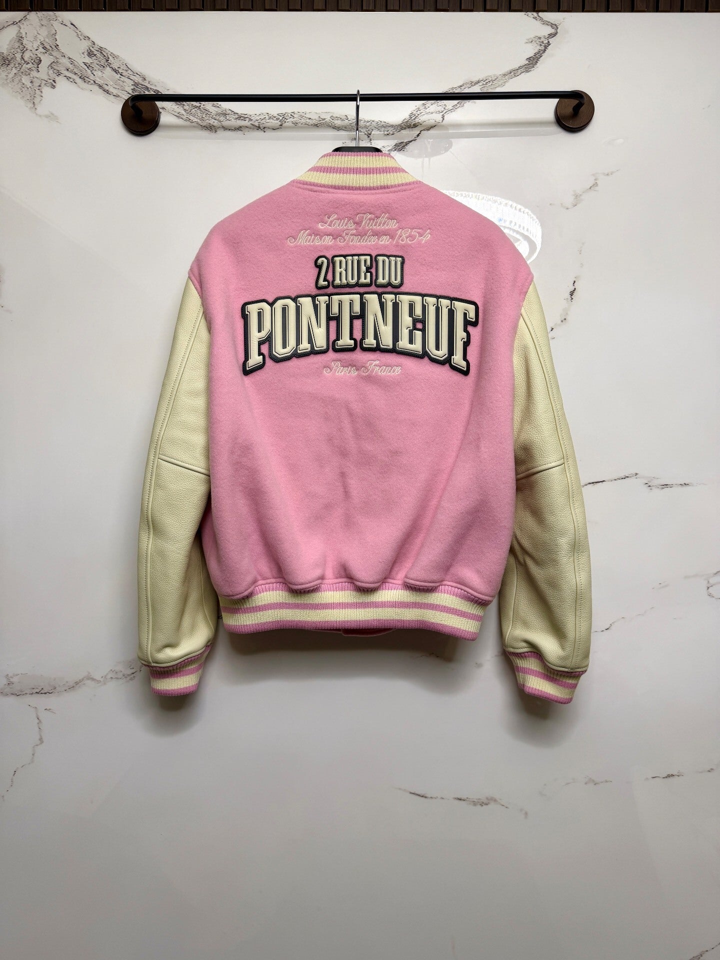 Louis Vuitton Nigo Collaboration Baseball Jacket