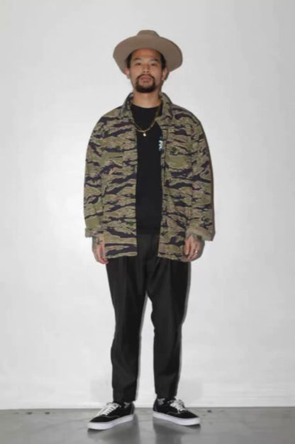 wacko maria camouflage tiger head jacket
