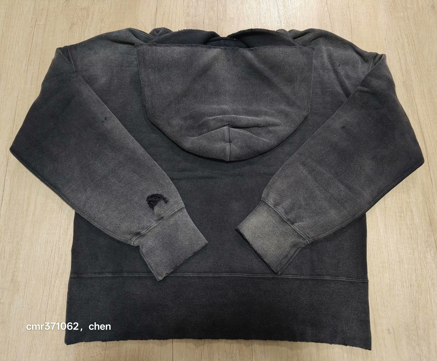 VISVIM 23SS COURT HOODIE P.O. CRASH
