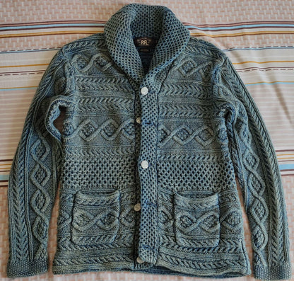 RRL Ralph Lauren Double RL Men's Knit Cardigan