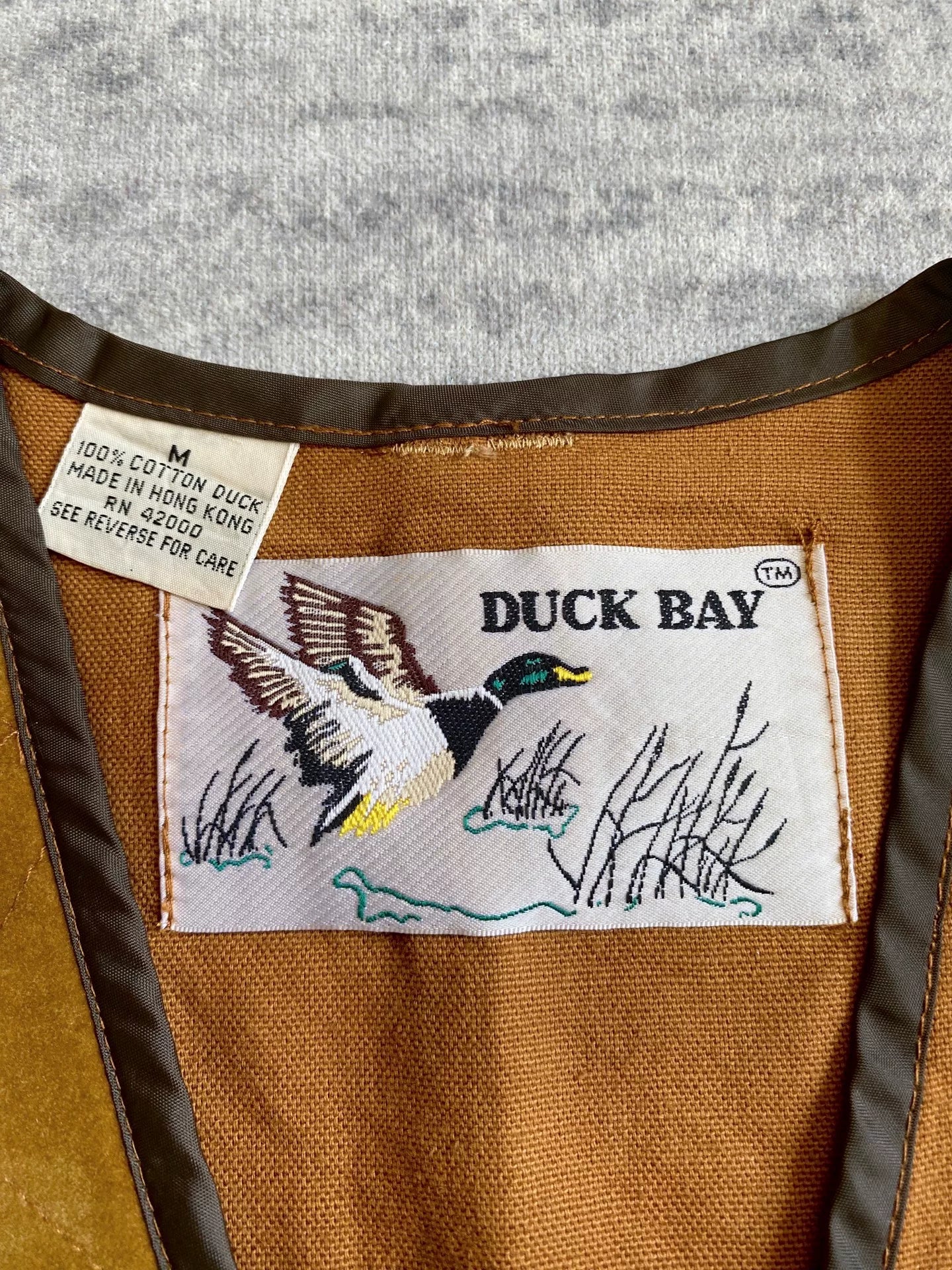 vintage duck bay hunting vest 60s