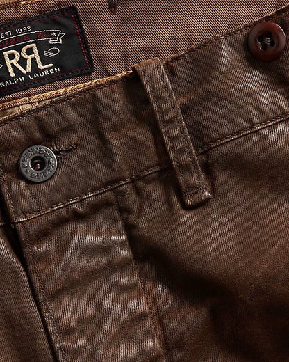 RRL Oil Wax Military Long Pants Denim Jeans