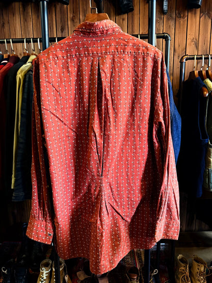 RRL Red Floral Western Shirt