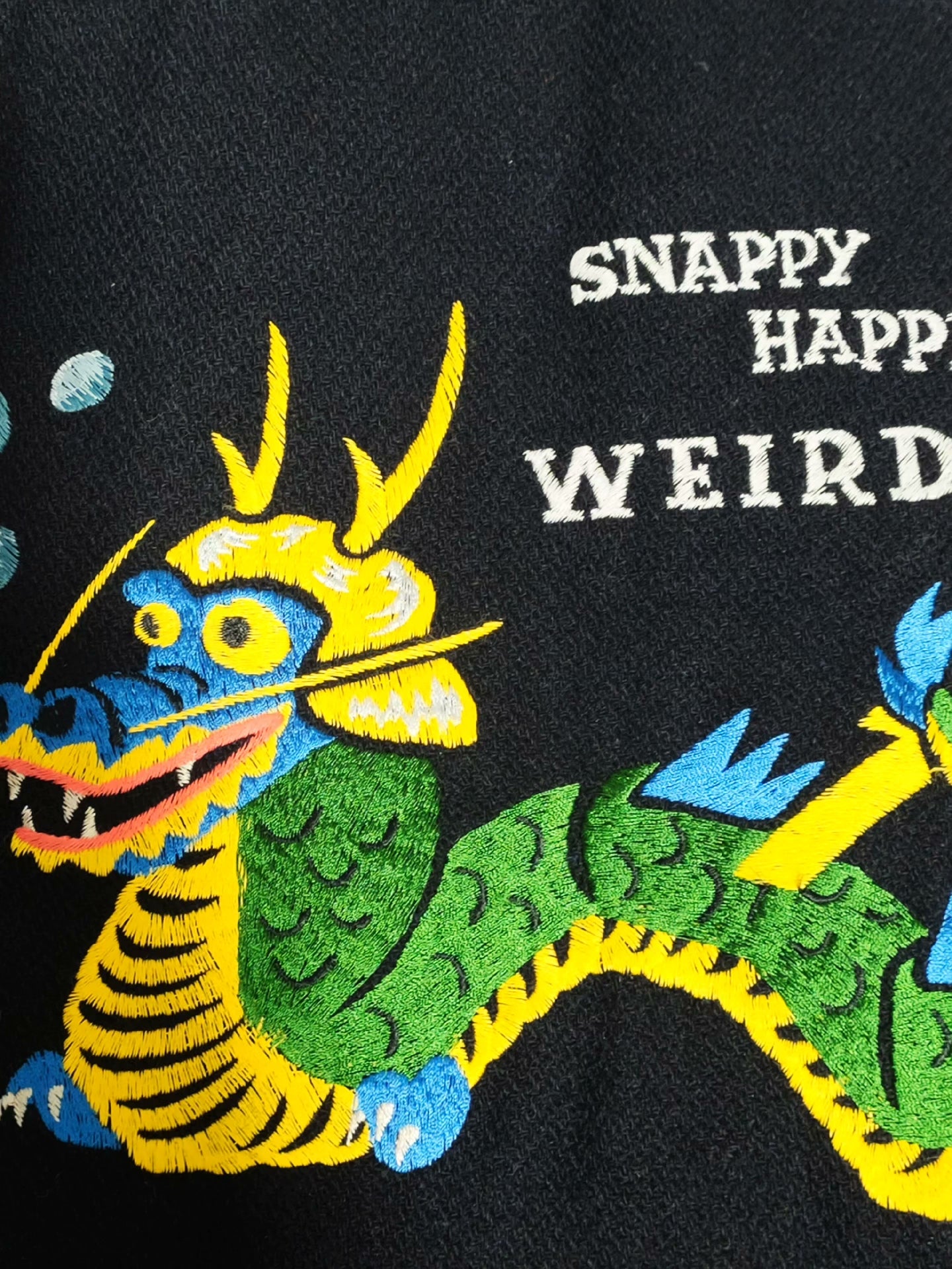 weirdo Gladhand Embroidered Vintage Wool Shirt