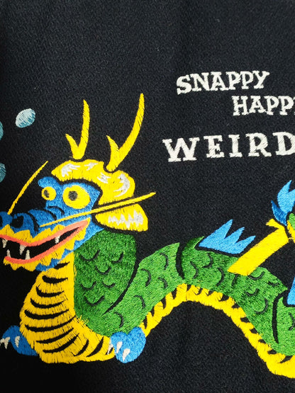 weirdo Gladhand Embroidered Vintage Wool Shirt