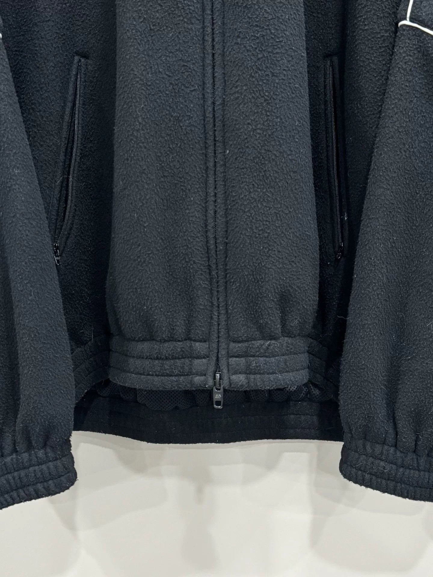 Balenciaga SportyB Embroidered Fleece Jacket Size 50