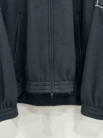 Balenciaga SportyB Embroidered Fleece Jacket Size 50