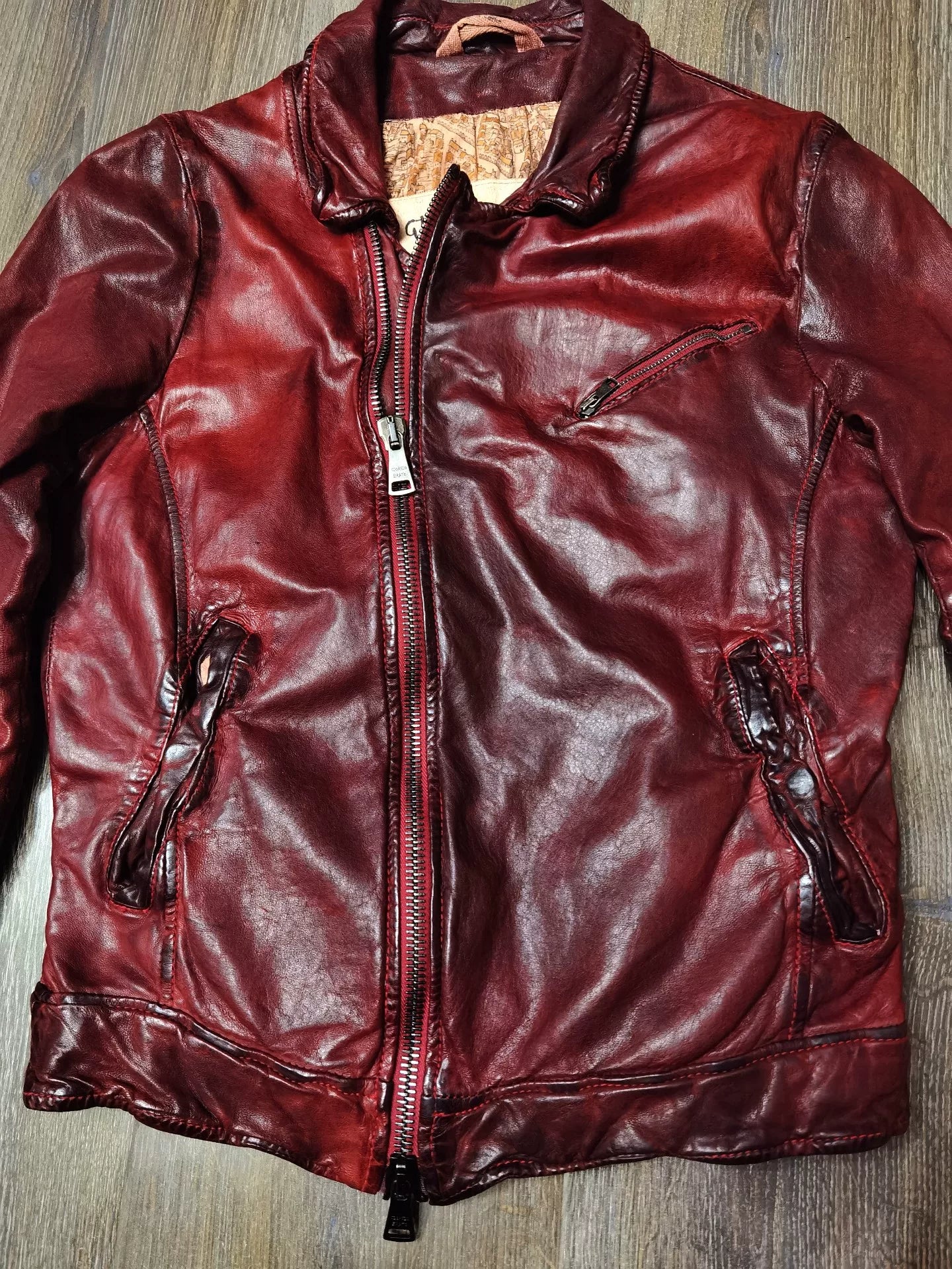 Giorgio Brato Vintage Limited Leather Jacket