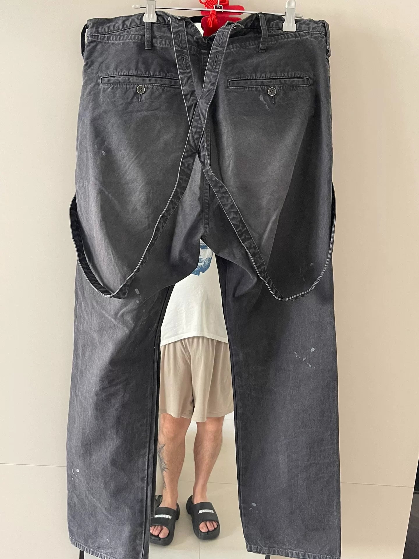 visvim Distressed Overalls 21ss