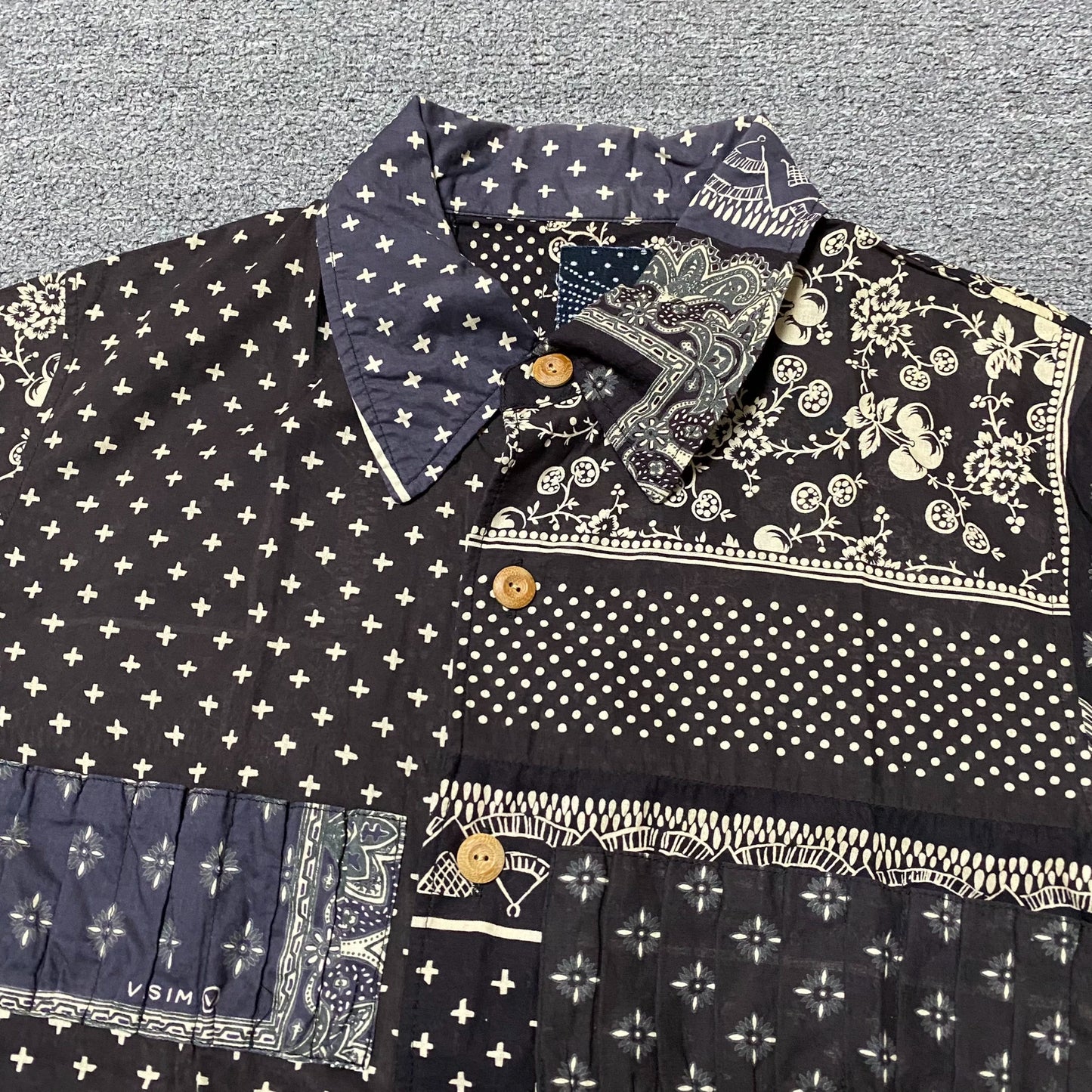 VISVIM 20SS ICT Patchwork Shirt