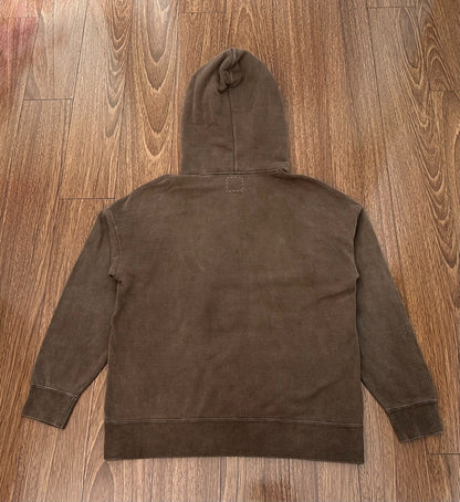 visvim jumbo hoodie in mud color