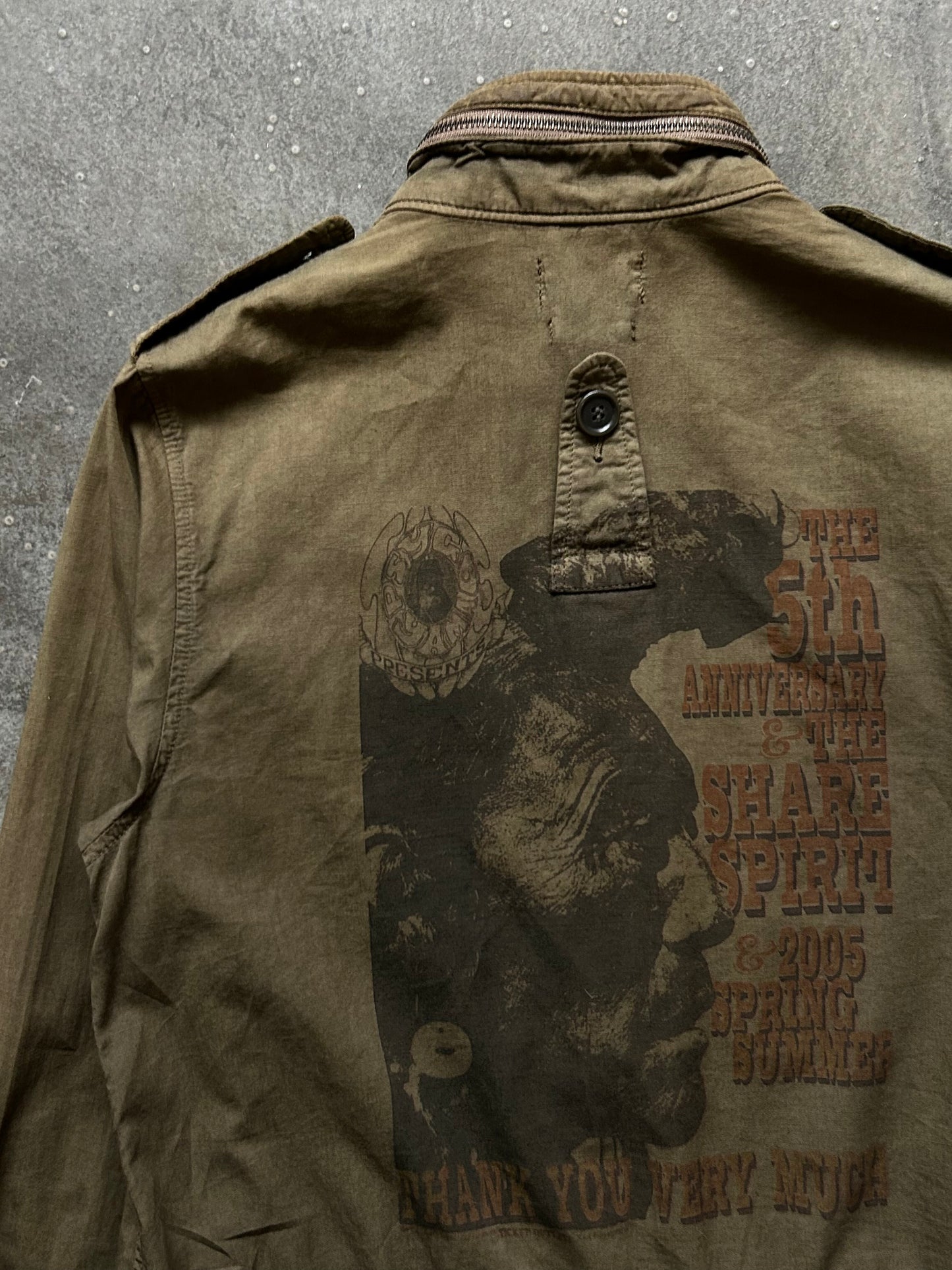 SHARE SPIRIT Hunting Jacket with Badge