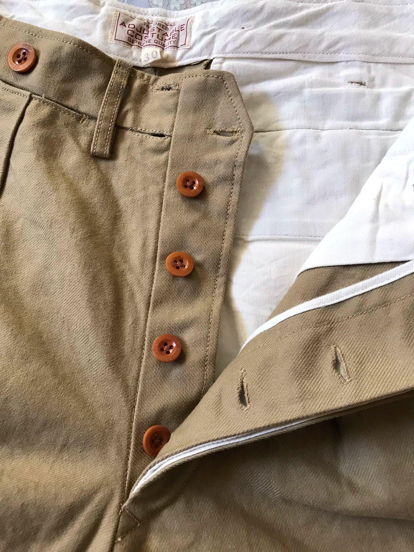 Adjustable Costume High-Waist Wide-Leg Cargo Pants