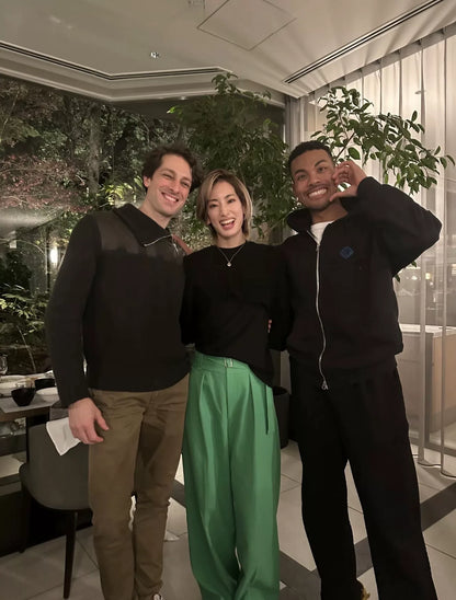 hermes high-neck zip sweater with leather panels