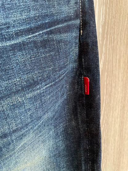 WTAPS 16AW Very Skinny Washed Jeans